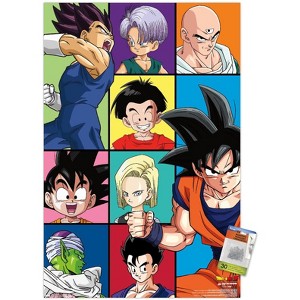 Trends International Dragon Ball Z - Grid Unframed Wall Poster Prints - 1 of 4