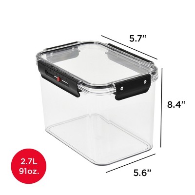 SharpChef Airtight Food Storage Container with Easy locking lids, Date Indicator, Leakproof, Kitchen Pantry Organization and Storage, BPA-Free — фото 4