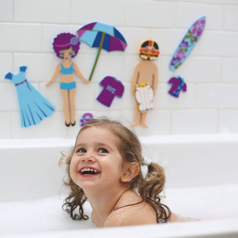 Magic Creations Splash of Fashion Foam Bath Toy - 39pc, 3 of 15