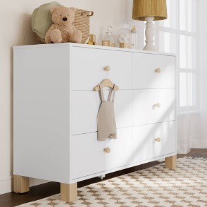 Storkcraft California 6-Drawer Double Dresser - 1 of 4