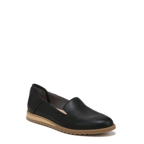 Женские туфли Dr. Scholl's Women's Jetset Slip On Loafer Black Smooth 8 W