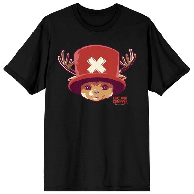 One Piece Maglietta Ufficiale Monkey D. Rufy - 100% Cotone, Nero, Taglia M, Vestibilità Comoda, Stampa Di Qualità