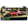 1965 Chevrolet El Camino Lowrider Gold Metallic with Graphics "Lowriders" Series 1/25 Diecast Model Car by Maisto - 2 of 3