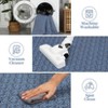 Printed Area Rug, Realistic Braided-Look Textured Design, Machine Washable Non-Shedding Rug, Soft Non-Slip Indoor Carpet Durable Fade-Resistant - 2 of 4