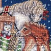C&F Home 14" x 14" The Stable Needlepoint Pillow - 4 of 4