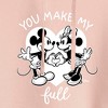 Women's - Disney - Mickey & Friends Cropped Graphic Hoodie - 2 of 3