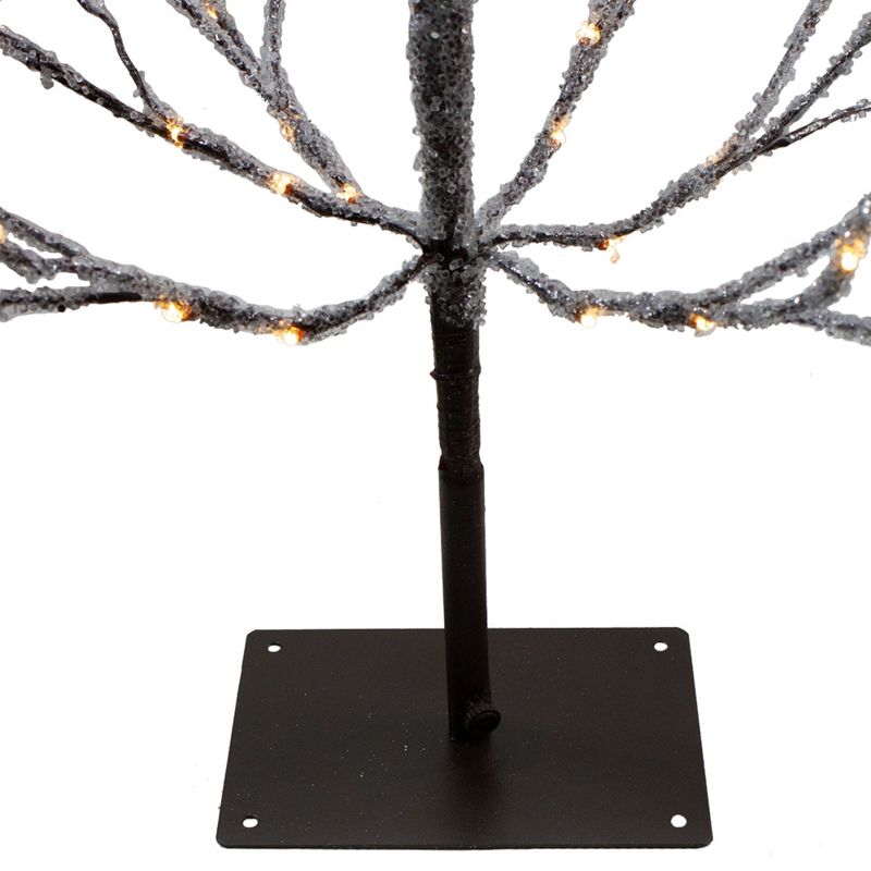 Northlight 6' Pre-Lit LED Brown Artificial Christmas Tree with Icicle Lights- Clear Lights, 5 of 7