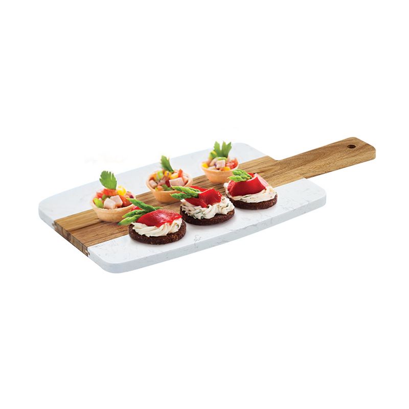 Winco Marble and Wood Serving Board, 2 of 4
