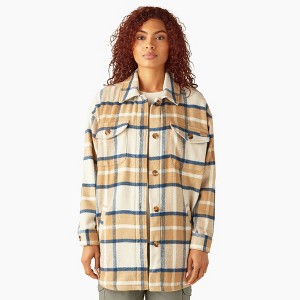Dickies Women's Oversized Shirt Jacket - 1 of 4