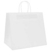 vidaXL Paper Bags 250 pcs with Handles White 12.6x8.7x11.0" - 4 of 4