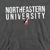 Northeastern University Official Stacked Adult Pull-Over Hoodie - 2 of 4
