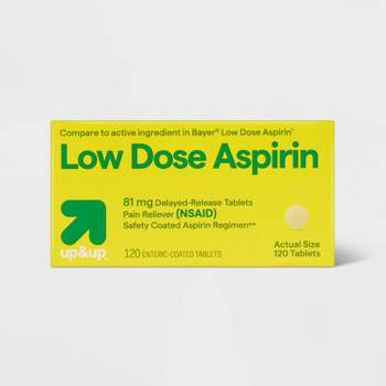 Low-Dose Aspirin Tablets (NSAID) - 120ct - up & up™
