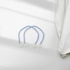 Unique Bargains Buckle Faux Pearl Curtain Tie Polyester ABS 2 Pcs - 2 of 4