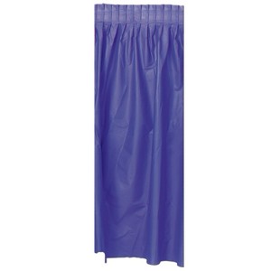 Beistle Plastic Table Skirting, 29" x 14', (2/Pkg) Purple - 1 of 1