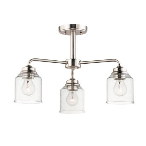 Maxim Lighting Acadia 3 - Light Chandelier in  Satin Nickel - 1 of 4