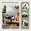 JIONJOY 3-Tier Bamboo Shoe Rack & Storage Bench - 286lb Capacity, Space-Saving Organizer for Entryway, Bedroom, Living Room (11.3x27.6x17.8in) - 3 of 4