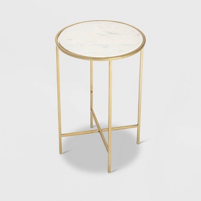 gold side table target