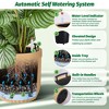 Tall Planters Set of 2, Outdoor Self Watering Pots with Water Level Monitor for Indoor Plants, Living Room, Home,Patio, Porch, Garden - 4 of 4