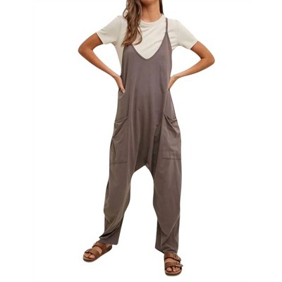 Women's Krista Oversized Knit Jumpsuit - WISHLIST