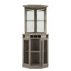Corner Bar Unit with Mesh Doors - Home Source - 3 of 4