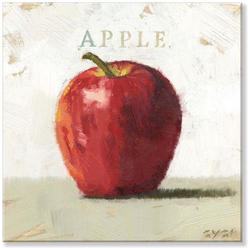Sullivans Darren Gygi Harvest Apple Giclee Wall Art, Gallery Wrapped, Handcrafted in USA, Wall Art, Wall Decor, Home Décor, Handed Painted, 1 of 4