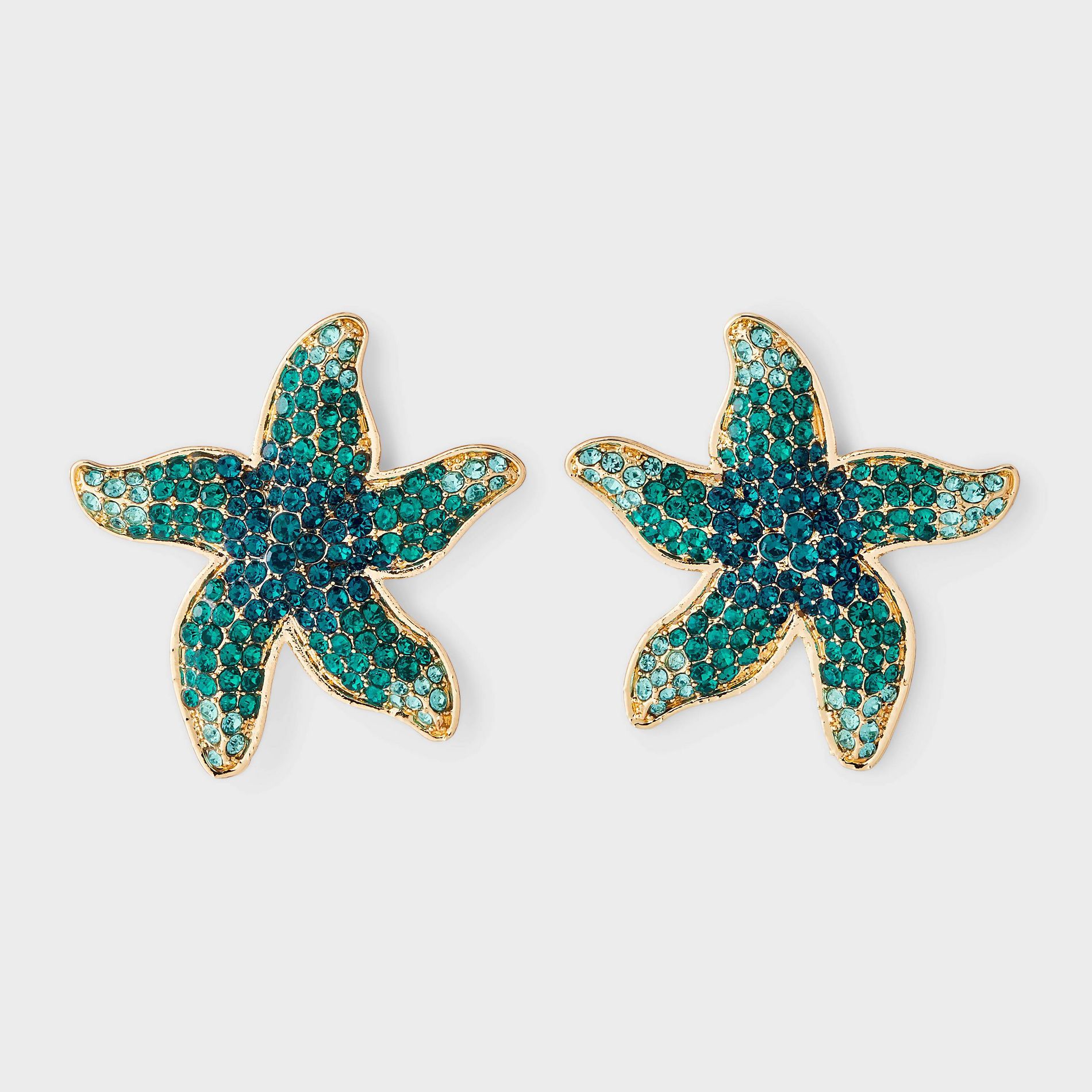 SUGARFIX by BaubleBar Star of the Show Earrings - Blue