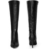 Perphy Women's Stone Pattern Pointy Toe Stiletto Heel Knee High Boots - 2 of 3