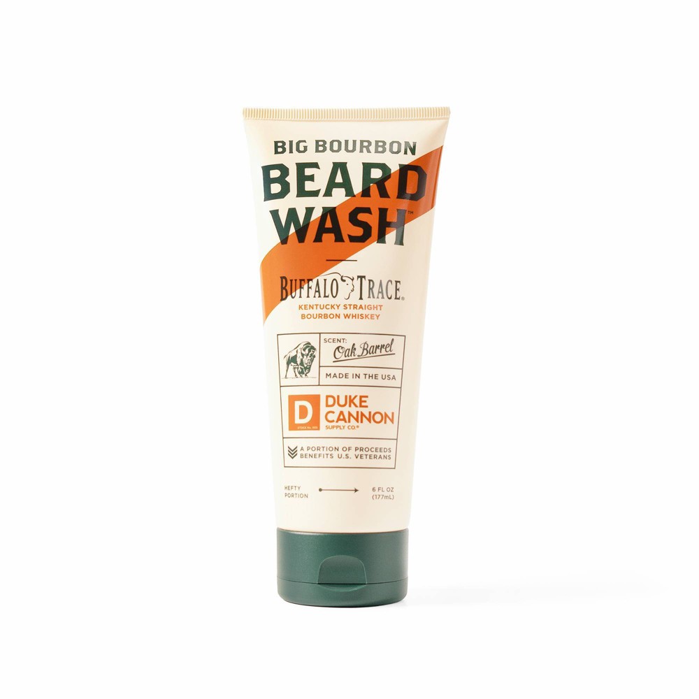 Photos - Hair Removal Cream / Wax Duke Cannon Supply Co. Bourbon Beard Wash - 6oz 