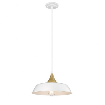 Millennium Lighting Arlo 1 - Light Pendant in  Matte White