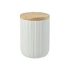 EROMMY Outdoor Coffee Table With Storage, Round Side Table With Storage And Accent Table For Indoor And Outdoor - 4 of 4