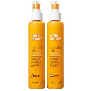 milk_shake Incredible Milk 12 Effects- Leave-In Hair Treatment for All Hair Types - 5.1 oz (PACK of 2) Milk Shake Hair, Enhances Body Milkshake - 1 of 3