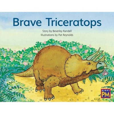 Brave Triceratops - (Rigby PM) (Paperback)