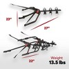 Yakima HangOut Car Trunk Steel Compact Foldable 3 Bicycle Bike Mount Rack Carrier with Adjustable Strap System and Padded Feet, Black - 3 of 4