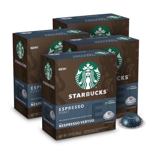 Starbucks by Nespresso Vertuo Line Espresso Roast – 40ct