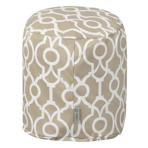 Majestic Home Goods,Pouf Athens - 1 of 4