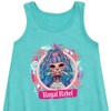 - LOL Surprise! - Royal Rebel Graphic Sleeveless Aline Dress - 2 of 3