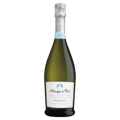 Ménage à Trois Prosecco Sparkling Wine - 750ml Bottle