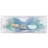 Sunnylife Kids Swim Goggles - Finn the Fish Aqua Blue, 3D Fish Band - 2 of 4