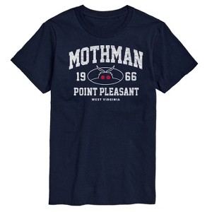 Men's - Instant Message - Mothman Collegiate Short Sleeve Graphic T-Shirt - 1 of 4