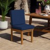 ARDEN Foam Outdoor Dining Chair Cushion, 20 x 20, made with ProFoam, Rain-proof, Fade Resistant - 2 of 4