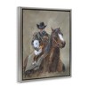 Stupell Industries Ranch Cowboy & Western Horse Floating Frame Canvas Art - 2 of 4