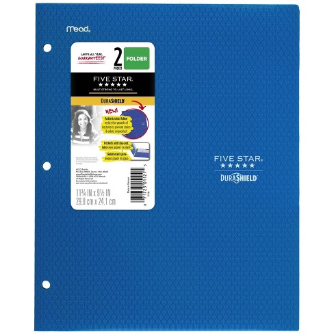 2 prong plastic folder