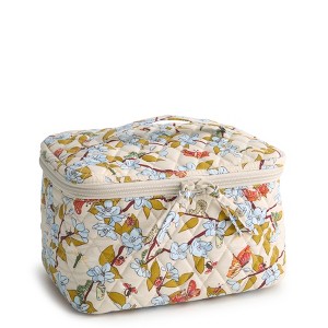 Vera Bradley Women's Outlet Cotton Essential Large Brush Up Cosmetic Bag - 1 of 2
