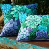 C&F Home Succulent Garden Printed & Embellished Throw Pillow, 12" x 24" - 3 of 3