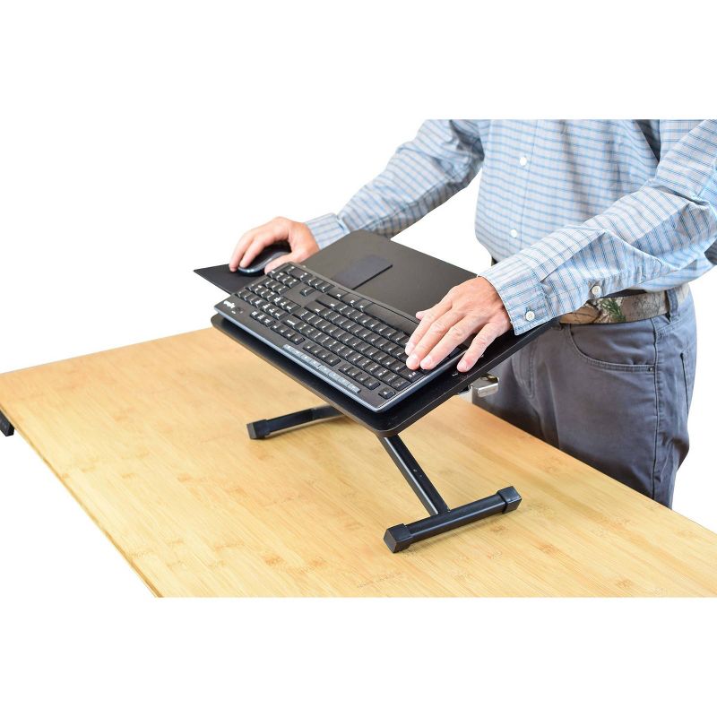Adjustable Height Computer Keyboard Stand Black - Uncaged Ergonomics, 5 of 9
