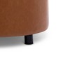 Sadie Large Round Storage Ottoman - eLuxury - 4 of 4