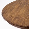 HomeStock Round Dining Table with Pedestal - 3 of 4