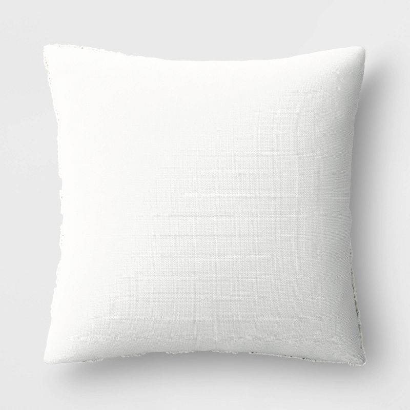 Tufted Curve Patterned Square Throw Pillow - Threshold™, 5 of 12