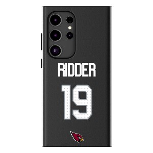 Keyscaper Desmond Ridder Arizona Cardinals 19 Game Tactic MagSafe Compatible Cell Phone Case for Galaxy S25 Plus - 1 of 4