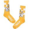 Sonic The Hedgehog Socks Adult Checker Board Character Design 3-Pack Crew Socks - 3 of 4